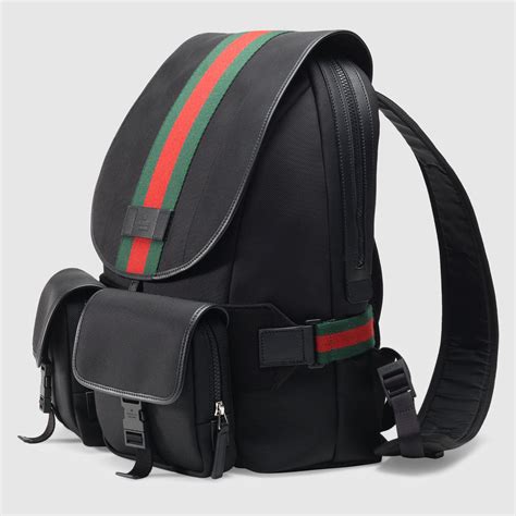 gucci mens backpack|men gucci backpack luxury.